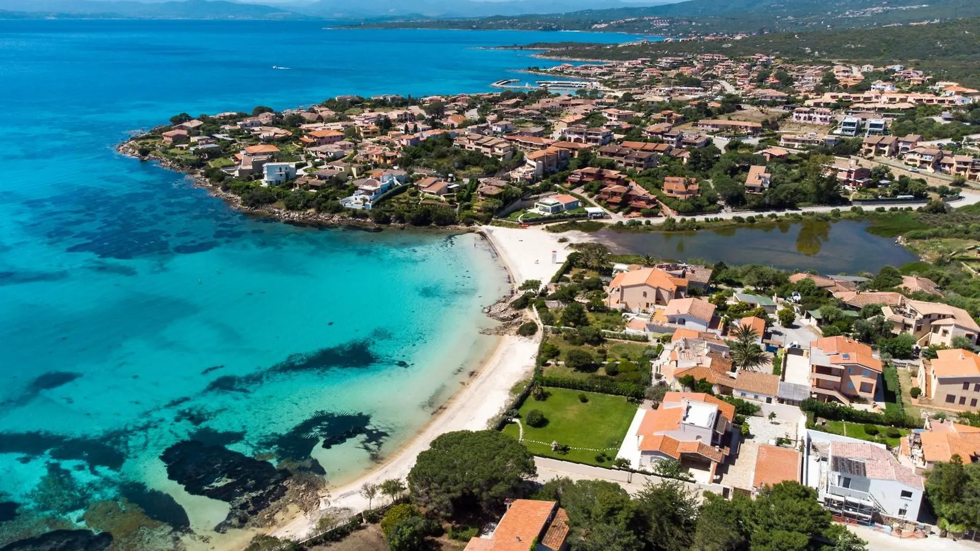 Villa Bianca With A Heated Swimming Pool Golfo Aranci Italy